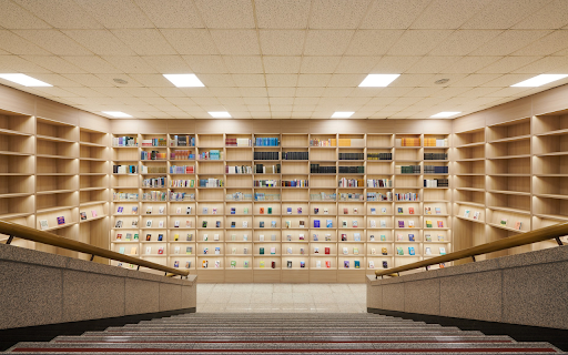 Open library  from Chrome web store to be run with OffiDocs Chromium online