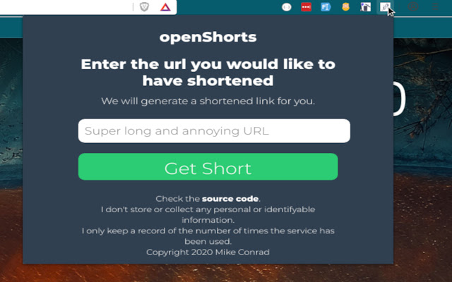 openLink  from Chrome web store to be run with OffiDocs Chromium online
