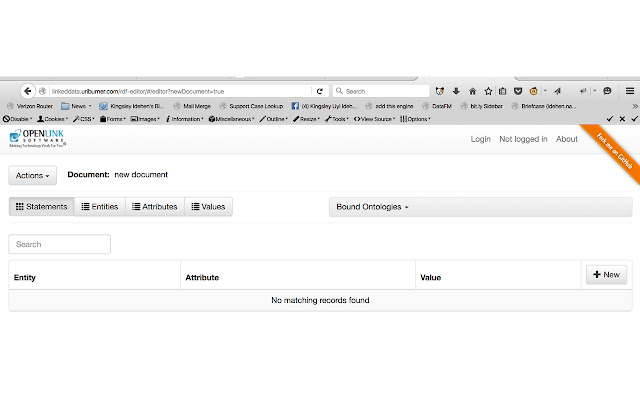 OpenLink Structured Data Editor  from Chrome web store to be run with OffiDocs Chromium online