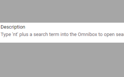 Open Newtab Search  from Chrome web store to be run with OffiDocs Chromium online