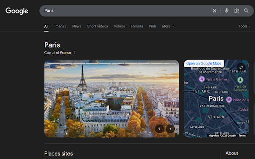 Open on Google Maps  from Chrome web store to be run with OffiDocs Chromium online