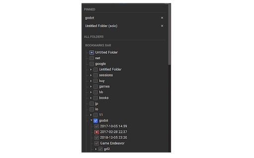 Open Random Bookmark  from Chrome web store to be run with OffiDocs Chromium online