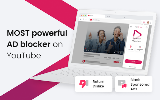 OpenTube  from Chrome web store to be run with OffiDocs Chromium online