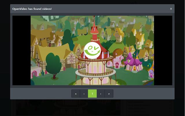 OpenVideo – ad free streaming  from Chrome web store to be run with OffiDocs Chromium online