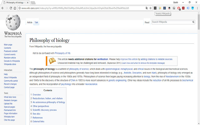 OpenWiki  from Chrome web store to be run with OffiDocs Chromium online