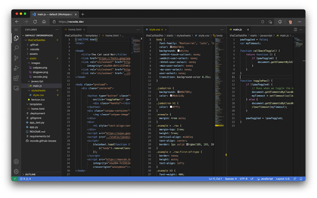 Open with Code  from Chrome web store to be run with OffiDocs Chromium online