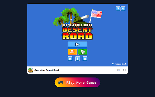 Operation Desert Road Game Conquer Intense Desert Warfare!  from Chrome web store to be run with OffiDocs Chromium online