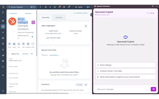 OpexAI Extension  from Chrome web store to be run with OffiDocs Chromium online
