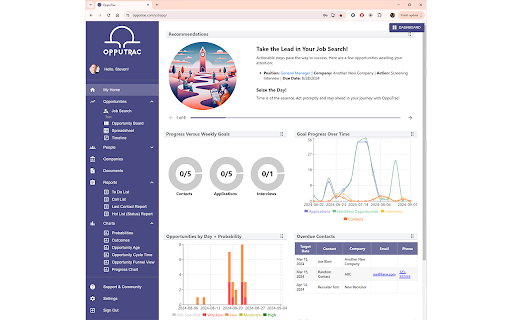 OppuTrac Job Tracker (Beta)  from Chrome web store to be run with OffiDocs Chromium online