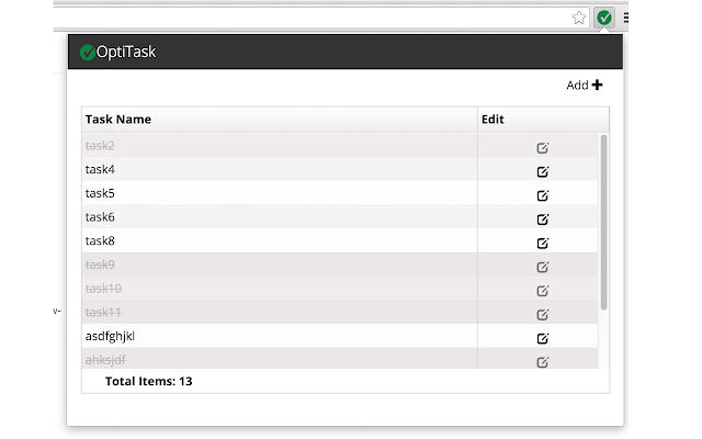 OptiTask  from Chrome web store to be run with OffiDocs Chromium online
