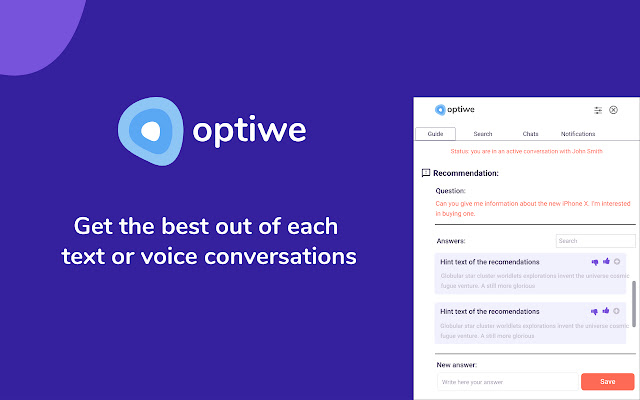 Optiwe for Chrome  from Chrome web store to be run with OffiDocs Chromium online
