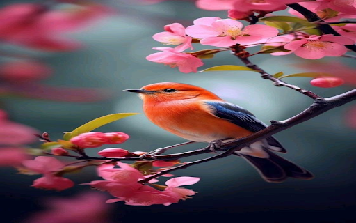 Orange bird wallpaper from Chrome web store to be run with OffiDocs Chromium online Orange bird wallpaper from Chrome web store to be run with OffiDocs Chromium online