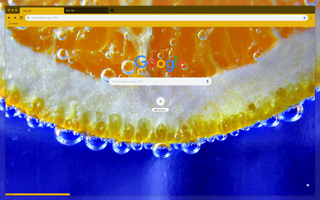 Orange bubble  from Chrome web store to be run with OffiDocs Chromium online