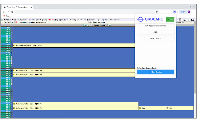 OrbCare PowerUp  from Chrome web store to be run with OffiDocs Chromium online