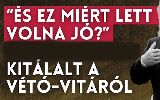 Orbán Viktor vétó  from Chrome web store to be run with OffiDocs Chromium online