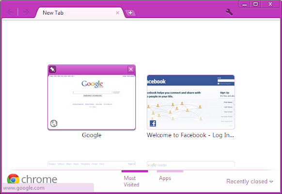 Orchid Theme  from Chrome web store to be run with OffiDocs Chromium online