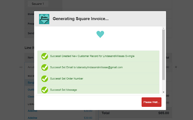 OrderForward For ShoppeWith.me  from Chrome web store to be run with OffiDocs Chromium online
