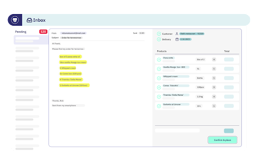 Orderlion Extension  from Chrome web store to be run with OffiDocs Chromium online