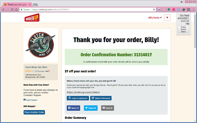 Order Splitter  from Chrome web store to be run with OffiDocs Chromium online