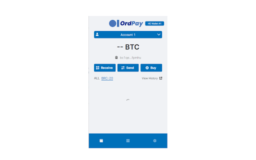 OrdPay Wallet  from Chrome web store to be run with OffiDocs Chromium online