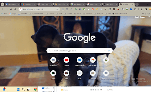 Oreo Dog  from Chrome web store to be run with OffiDocs Chromium online