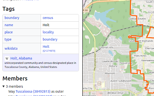 OSM.org Human readable Wikidata  from Chrome web store to be run with OffiDocs Chromium online