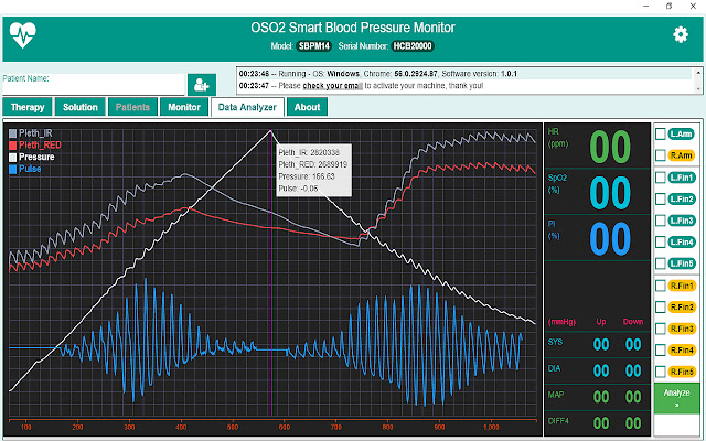 OSO2 Smart Blood Pressure Monitor  from Chrome web store to be run with OffiDocs Chromium online