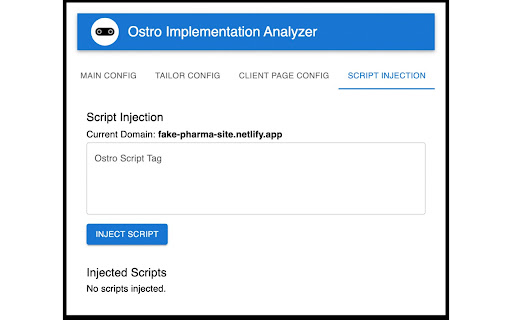 Ostro Implementation Analyzer  from Chrome web store to be run with OffiDocs Chromium online