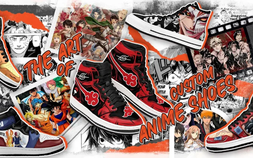 Otaku Stride Custom Anime Shoes  from Chrome web store to be run with OffiDocs Chromium online