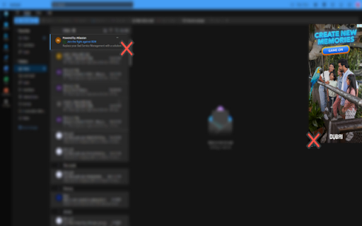Outlook No Ads  from Chrome web store to be run with OffiDocs Chromium online