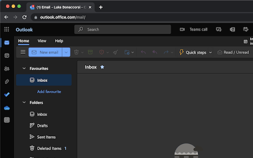 Outlook Web App Unread Count  from Chrome web store to be run with OffiDocs Chromium online
