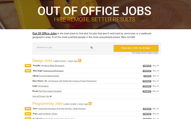 Out Of Office-taken uit de Chrome-webwinkel die met OffiDocs Chromium online kan worden uitgevoerd