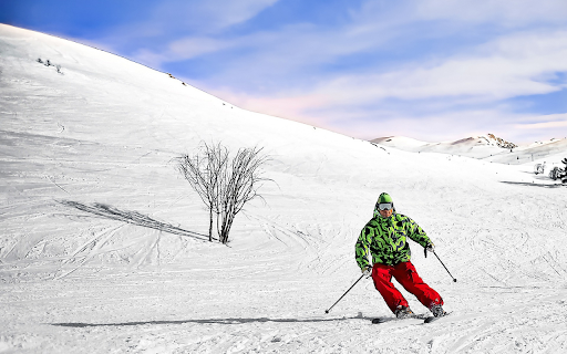 Outstanding ski set  from Chrome web store to be run with OffiDocs Chromium online