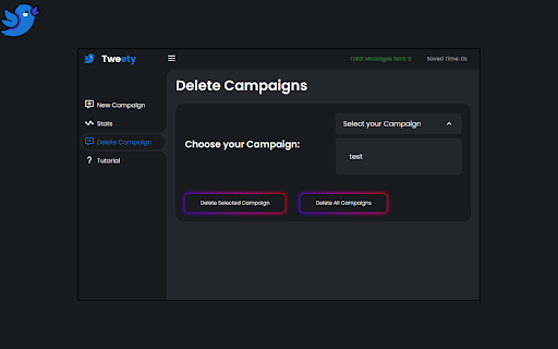 OutTwit  from Chrome web store to be run with OffiDocs Chromium online