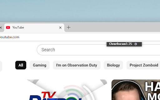 Overfocus  from Chrome web store to be run with OffiDocs Chromium online
