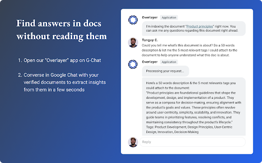 Overlayer  from Chrome web store to be run with OffiDocs Chromium online