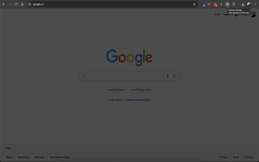 Overlay Oscuro  from Chrome web store to be run with OffiDocs Chromium online