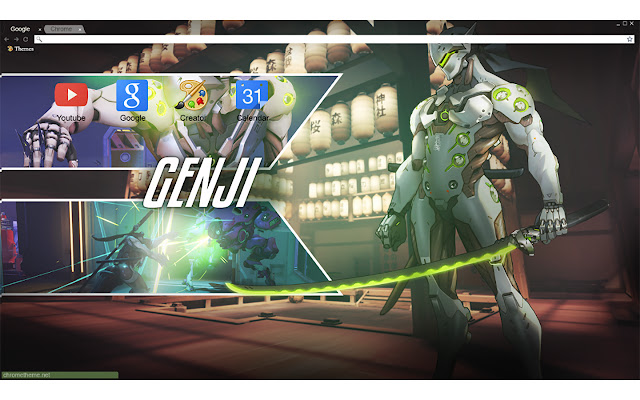 Overwatch Genji 2, 1920x1080  from Chrome web store to be run with OffiDocs Chromium online