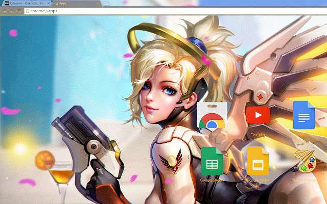 Overwatch Mercy  from Chrome web store to be run with OffiDocs Chromium online