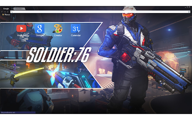 Overwatch Soldier:76, 1920x1080  from Chrome web store to be run with OffiDocs Chromium online