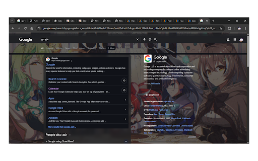 OverWrite Google Search  from Chrome web store to be run with OffiDocs Chromium online