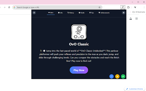 OvO Classic Unblocked  from Chrome web store to be run with OffiDocs Chromium online