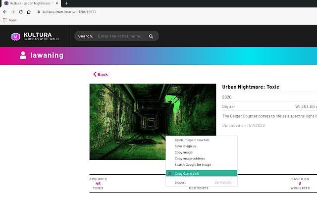 OWW Kultura Copy Game Link  from Chrome web store to be run with OffiDocs Chromium online