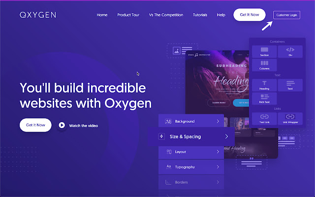 OxygenBuilder.com Login Link  from Chrome web store to be run with OffiDocs Chromium online