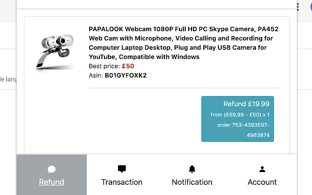 Pacco Shopping Extension  from Chrome web store to be run with OffiDocs Chromium online