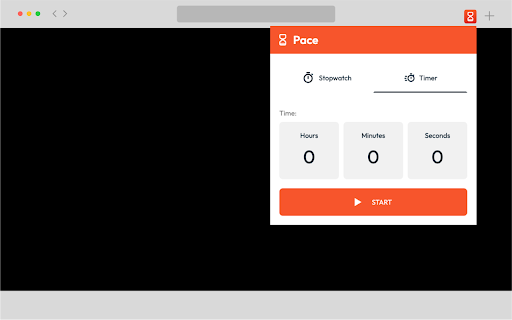 Pace: Take control of your time  from Chrome web store to be run with OffiDocs Chromium online