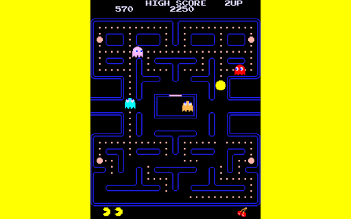Pac man and Ms. Pac man  from Chrome web store to be run with OffiDocs Chromium online