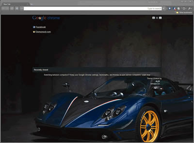 Pagani Zonda Tricolore  from Chrome web store to be run with OffiDocs Chromium online