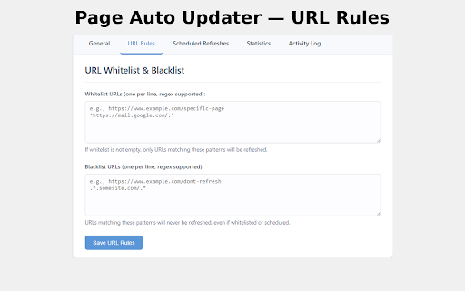 Page Auto Updater  from Chrome web store to be run with OffiDocs Chromium online