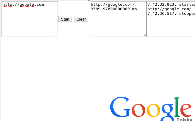 Page Bench  from Chrome web store to be run with OffiDocs Chromium online